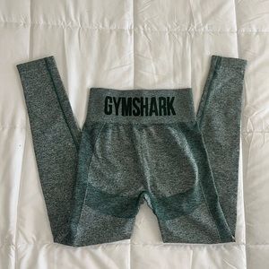Green high waisted Gymshark leggings (small)